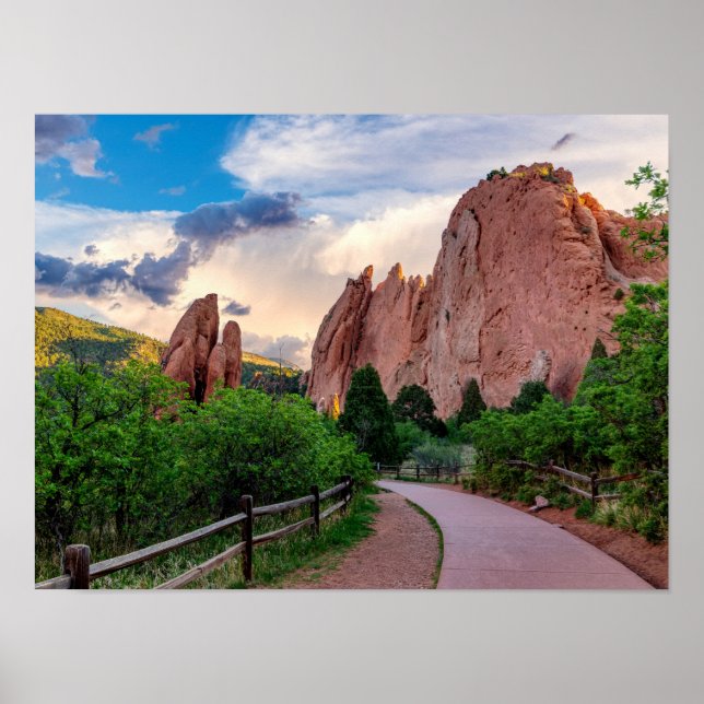 Colorado South Gateway Morning Poster (Front)