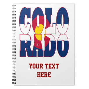 Colorado Spiral Notebook