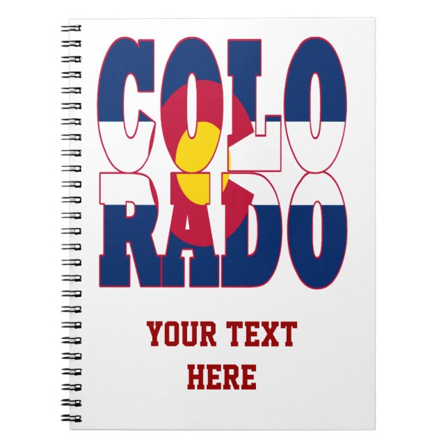 Colorado Spiral Notebook (Front)
