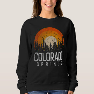Colorado Springs CO  Retro Style Vintage 70s 80s Sweatshirt