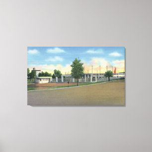 Colorado Springs, CO - Will Rogers Canvas Print