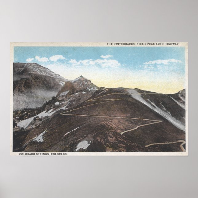 Colorado Springs, Colorado 4 Poster (Front)