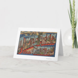 Colorado Springs, Colorado - Pikes Peak Card