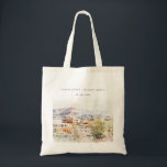 Colorado Springs, Colorado Watercolor Wedding Tote Bag<br><div class="desc">If you need any further customization please feel free to email me on yellowfebstudio@gmail.com. or message via Zazzle.</div>
