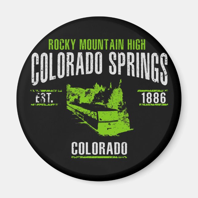 Colorado Springs Magnet (Front)