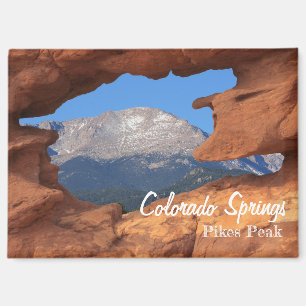 Colorado Springs Pikes Peak Souvenir Magnet