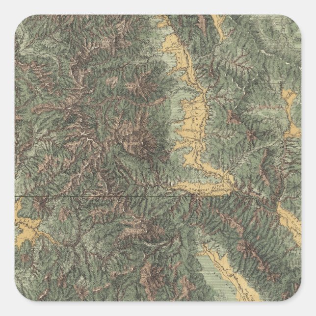 Colorado Square Sticker (Front)