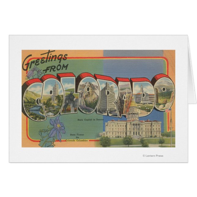Colorado (State Capital Scene) (Front Horizontal)