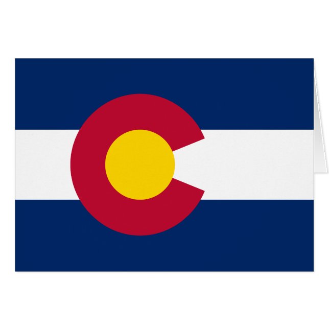 Colorado State Flag (Front Horizontal)