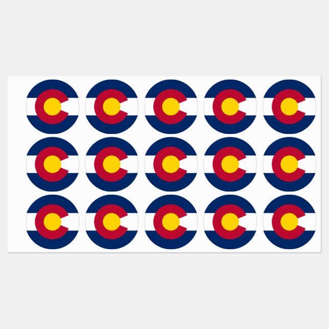 Colorado State Flag (Sheet)