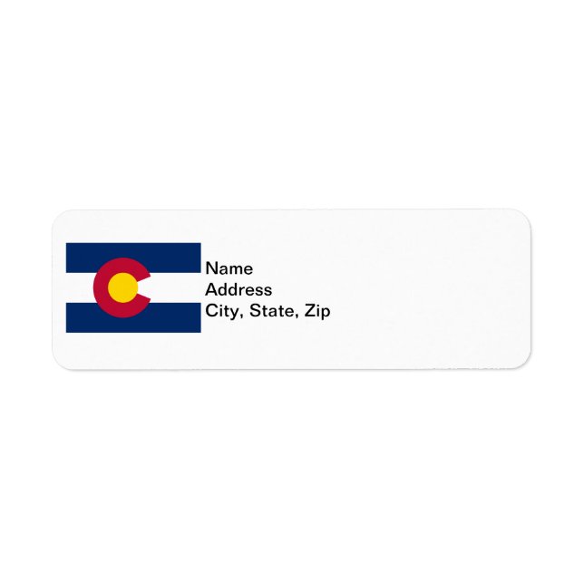 Colorado State Flag (Front)