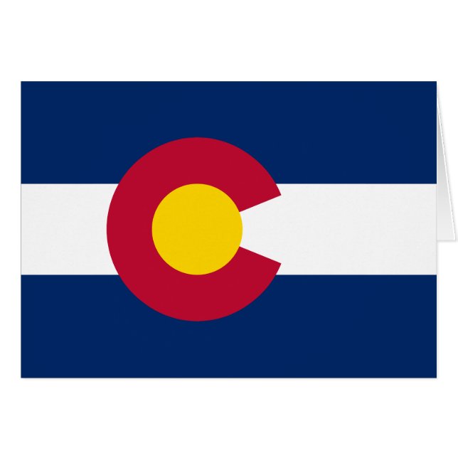 Colorado State Flag (Front Horizontal)