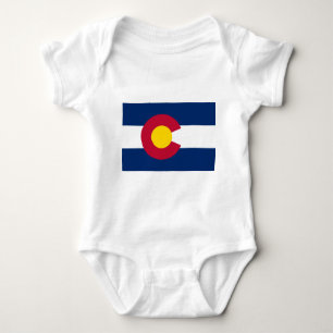 Colorado State Flag Baby Bodysuit