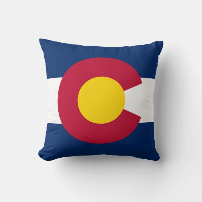 Colorado State Flag Cushion (Front)