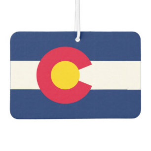 Colorado State Flag Design Car Air Freshener