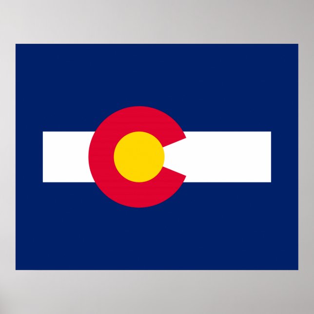 Colorado State Flag Design Decor (Front)