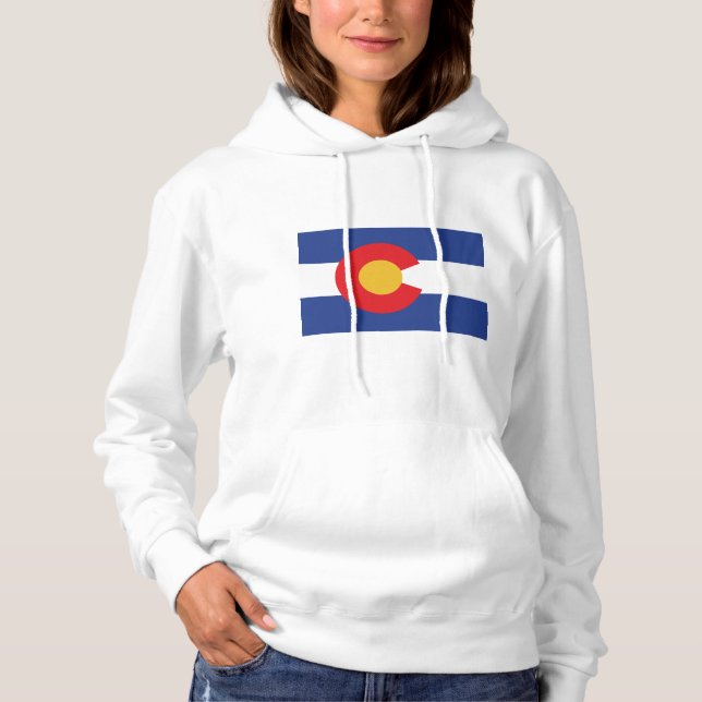 Colorado State Flag Hoodie (Front)