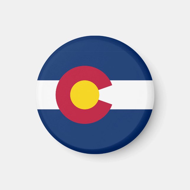 Colorado State Flag Magnet (Front)
