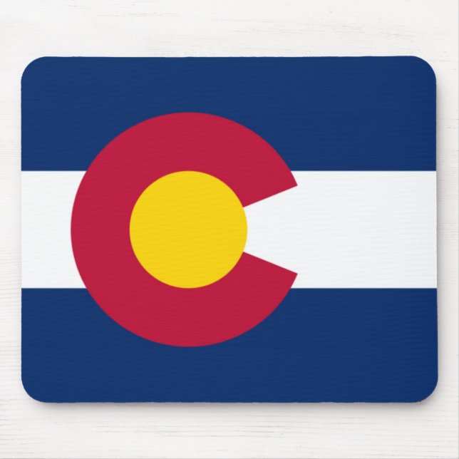 Colorado State Flag Mouse Pad (Front)