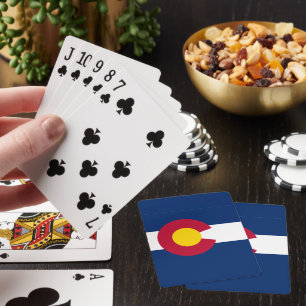 Colorado State Flag Playing Cards