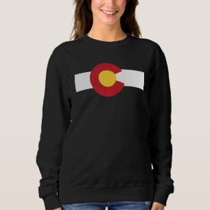Colorado State Flag Rocky Mountain Sweatshirt