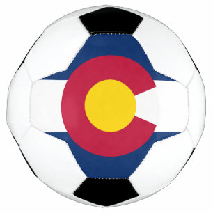 Colorado State Flag Soccer Ball