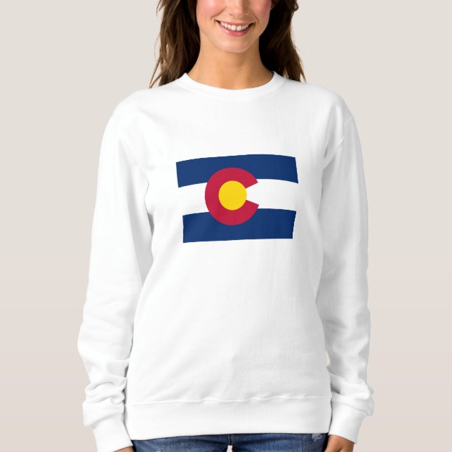Colorado State Flag Sweatshirt (Front)