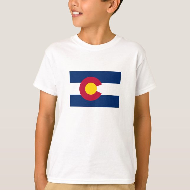 Colorado State Flag T-Shirt (Front)