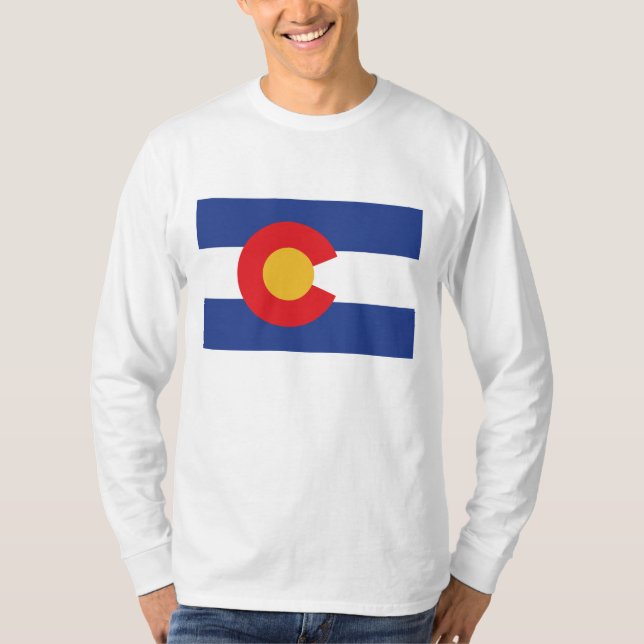 Colorado State Flag T-Shirt (Front)
