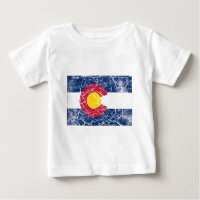 Colorado State Flag Vintage