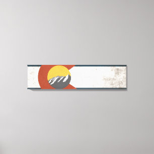 Colorado State Flag Wrapped Canvas