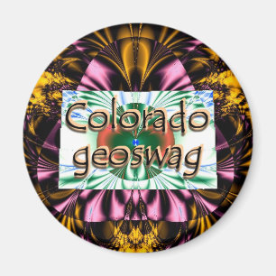 Colorado State Geocaching Supplies Magnet Geoswag