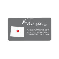 COLORADO State | Moving Return Address Label