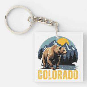 Colorado State Pride Acrylic Keychain