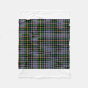Colorado State Tartan Fleece Blanket