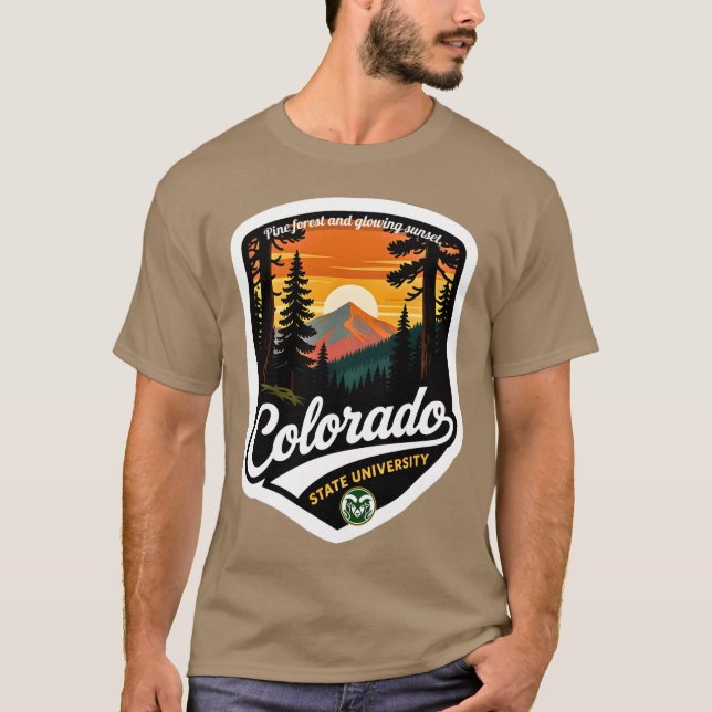 Colorado State University V6 T-Shirt (Front)