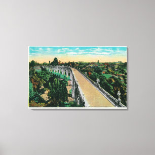 Colorado Street Bridge Across the Arroyo Seco Canvas Print