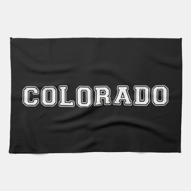 Colorado Tea Towel (Horizontal)