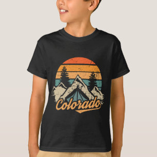 Colorado Tee - Retro Vintage Mountains Nature Hiki