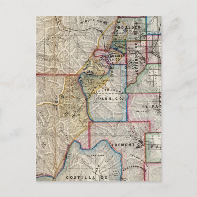 Colorado Territory Postcard (Front)