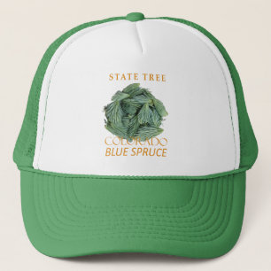Colorado Territory Tree The Blue Spruce Trucker Hat