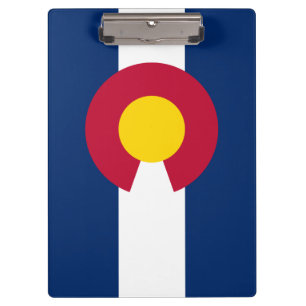 Colorado: The Centennial US State Flag Clipboard