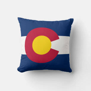 Colorado: The Centennial US State Flag Cushion