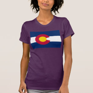 Colorado: The Centennial US State Flag T-Shirt