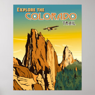 Colorado Trail Poster