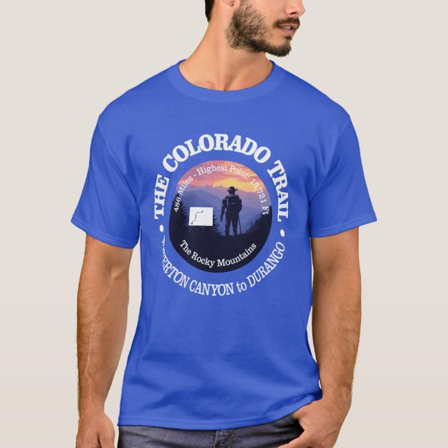 Colorado Trail (rd2) T-Shirt (Front)