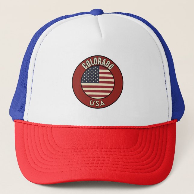 Colorado United States Trucker Hat (Front)