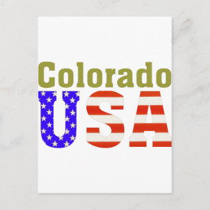 Colorado USA Aashen alpha Postcard