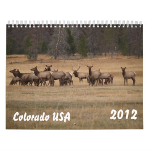 Colorado USA Calendar