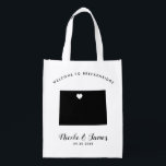 Colorado Wedding Welcome Bag for Favour Treat Tote<br><div class="desc">Fill this fun reusable bag with treats for your wedding guests when they arrive at the hotel.</div>